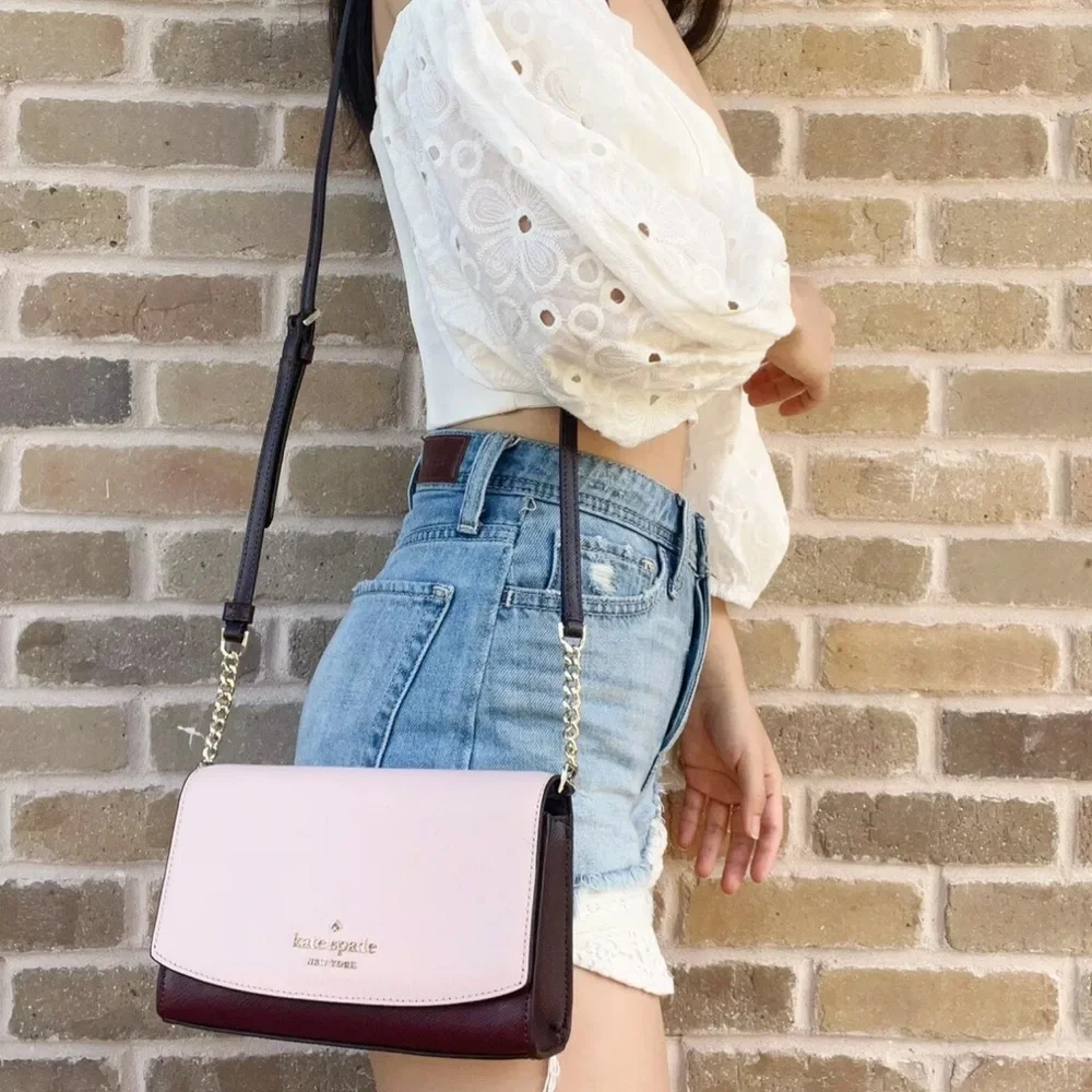 NWT Kate Spade Crossbody Pink Multi💕Gaby’sBags